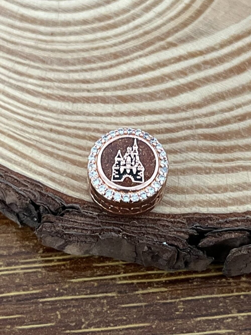 Pandora Disneyland Fantasy Castle Bead S925 Silver Charm